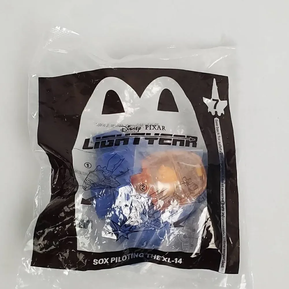 DISNEY PIXAR LIGHT YEAR Toy #7, McDonald's Happy Meal